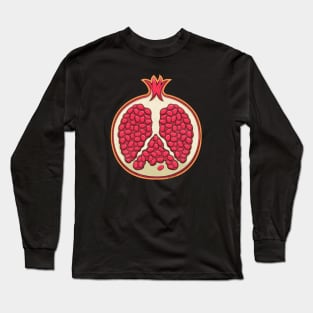 Pomegranate Long Sleeve T-Shirt